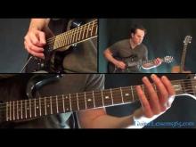 Embedded thumbnail for Metallica - One Guitar lesson