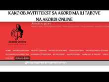 Embedded thumbnail for Dodaj novu pjesmu i podijeli svoje akorde